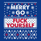 Merry Go Fuck Yourself Christmas long sleeve shirt - additional product image