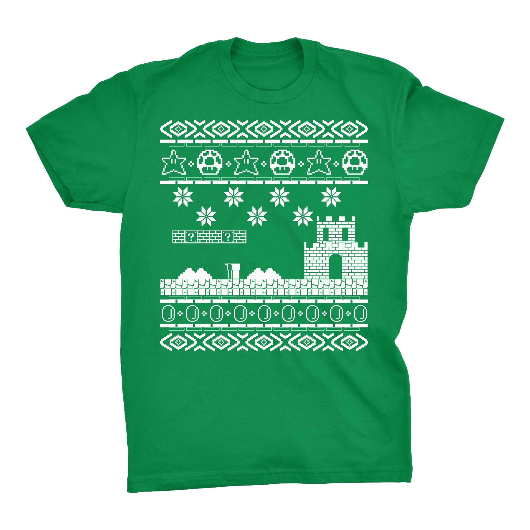 Retro Gaming Gamer Christmas t-shirt - Kelly
