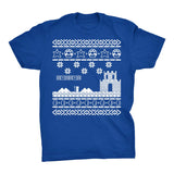 Retro Gaming Gamer Christmas t-shirt - Royal