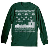 Retro Gaming Gamer Christmas long sleeve shirt - Forest