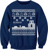 Retro Gaming Gamer Christmas sweatshirt - Navy