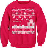 Retro Gaming Gamer Christmas sweatshirt - Red