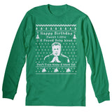 Sweet Little 8 Pound Baby Jesus Christmas long sleeve shirt - Kelly