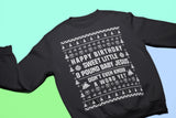 Ricky Bobby 8 Pound Baby Jesus Christmas sweatshirt - additional product image
