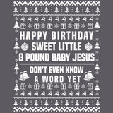 Ricky Bobby 8 Pound Baby Jesus Christmas long sleeve shirt - additional product image
