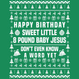 Ricky Bobby 8 Pound Baby Jesus Christmas long sleeve shirt - additional product image