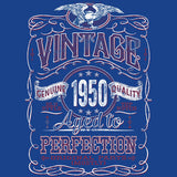 Vintage 1950 Aged to Perfection Women's t-shirt - additional image