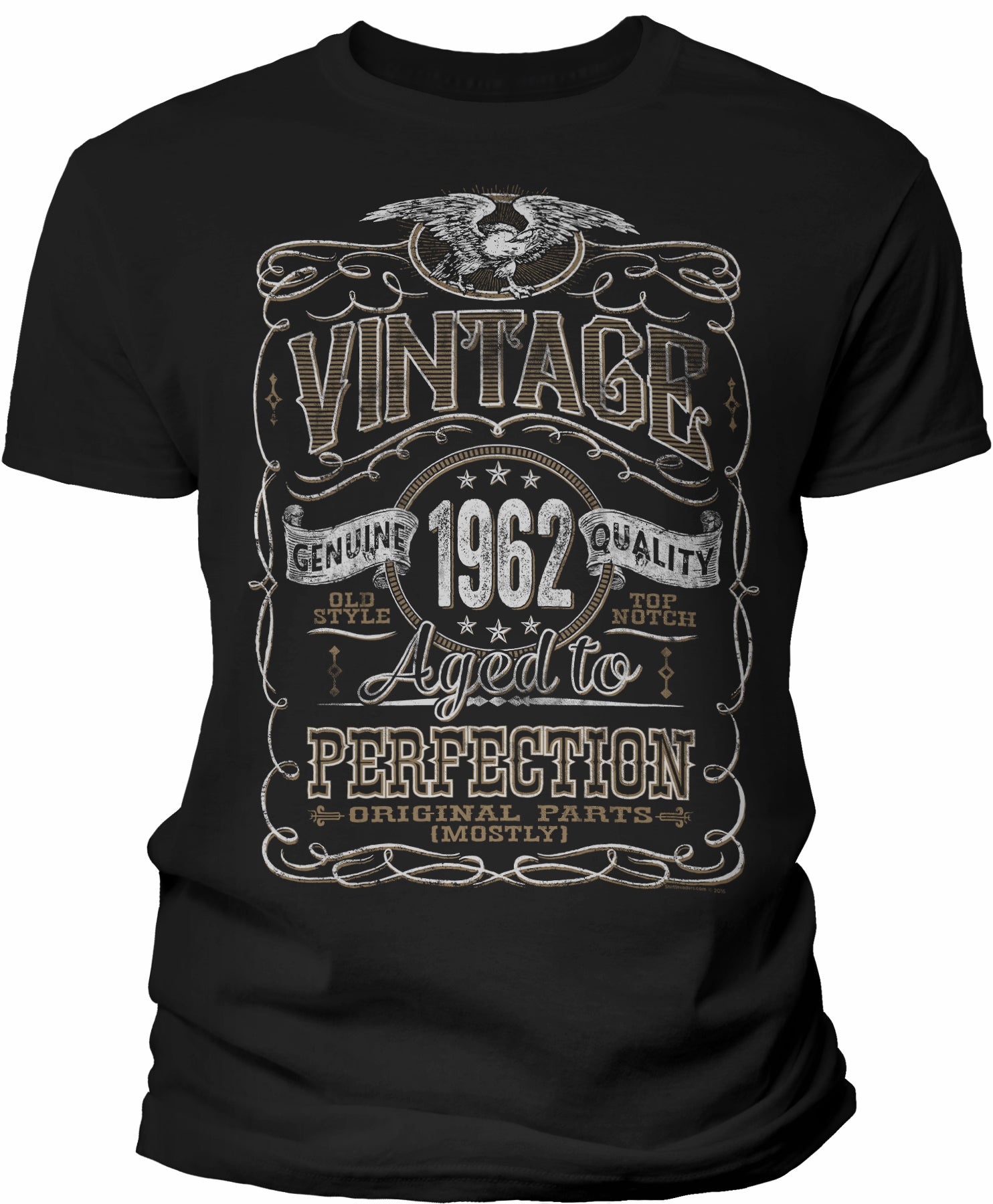 Vintage 1962 Aged to Perfection Men's t-shirt - Black