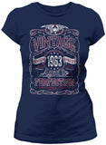 Vintage 1963 Aged to Perfection Women's t-shirt - Navy