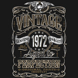 Vintage 1972 Aged to Perfection Men's t-shirt - additional image
