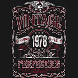 Vintage 1978 Aged to Perfection Men's t-shirt - additional image