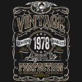 Vintage 1978 Aged to Perfection Men's t-shirt - additional image