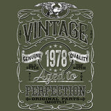 Vintage 1978 Aged to Perfection Men's t-shirt - additional image