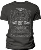 Vintage 1981 Aged to Perfection Men's t-shirt - Dark Heather