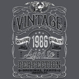 Vintage 1986 Aged to Perfection Women's t-shirt - additional image