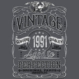 Vintage 1991 Aged to Perfection Women's t-shirt - additional image