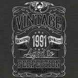 Vintage 1991 Aged to Perfection Women's t-shirt - additional image