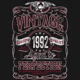 Vintage 1992 Aged to Perfection Women's t-shirt - additional image