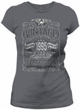 Vintage 1995 Aged to Perfection Women's t-shirt - Charcoal