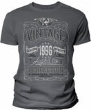 Vintage 1996 Aged to Perfection Men's t-shirt - Charcoal