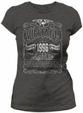 Vintage 1996 Aged to Perfection Women's t-shirt - Dark Heather