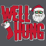 Well Hung Santa Stocking Christmas sweatshirt - additional product image
