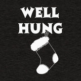 Well Hung Stocking Christmas sweatshirt - additional product image