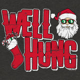 Well Hung Santa Stocking Christmas long sleeve shirt - additional product image