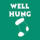 Well Hung Stocking Christmas sweatshirt - additional product image