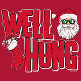 Well Hung Santa Stocking Christmas t-shirt - additional product image