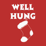 Well Hung Stocking Christmas t-shirt - additional product image