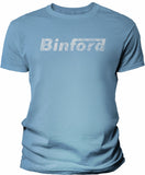 Binford Tools distressed shirt men Carolina Blue