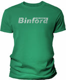 Binford Tools distressed shirt men Kelly Green