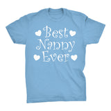 Best NANNY Ever - Hearts 001 - Mother's Day Grandmother T-shirt