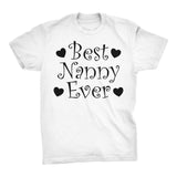 Best NANNY Ever - Hearts 001 - Mother's Day Grandmother T-shirt