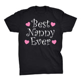 Best NANNY Ever - Hearts 002 - Mother's Day Grandmother T-shirt