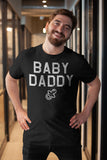 Baby Daddy - Funny New Dad Fathers Day Gift Mens T-shirt - Black-Sm