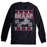 BRAAP Dirt Bike - Christmas Long Sleeve Shirt