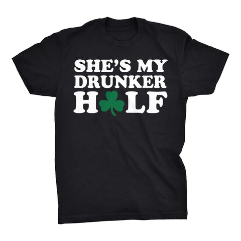 She's My DRUNKER Half - 008 - Irish T-shirt