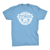 ShirtInvaders Fitness Burger - 002- Funny Gym Humorous Junk Food T-shirt