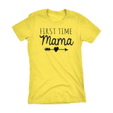 First Time MAMA - Mother's Day Mom Gift Ladies Fit T-shirt