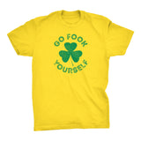Go FOOK Yourself Funny Irish T-shirt