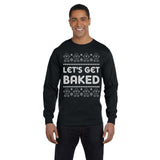 Get Baked Text - Christmas Long Sleeve Shirt