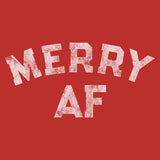 Merry AF 002 - Christmas Long Sleeve Shirt