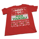 Merry Go Fuck Yourself - Christmas Long Sleeve Shirt