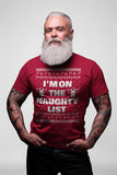 Naughty List - Christmas T-shirt