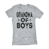 GRANDMA Of Boys - Mother's Day Grandson Ladies Fit T-shirt