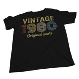 Retro Birthday - Vintage 19XX Original Parts - Choose The Date