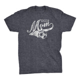 Soccer Mom Sports Tail - Simulated Chalk Distress - Soccer Mom T-shirt