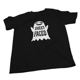 Sheet Faced - Funny Halloween Costume Party - 003 - T-Shirt
